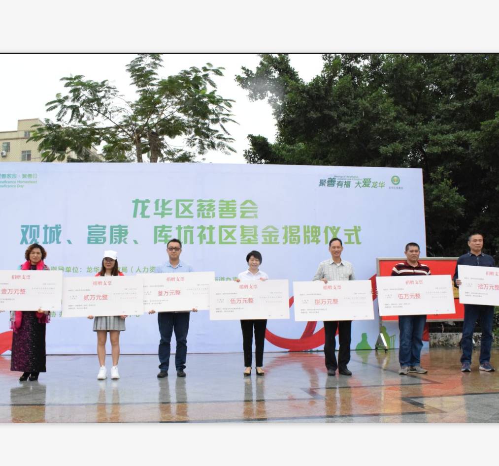 龙华区慈善会-观城社区基金